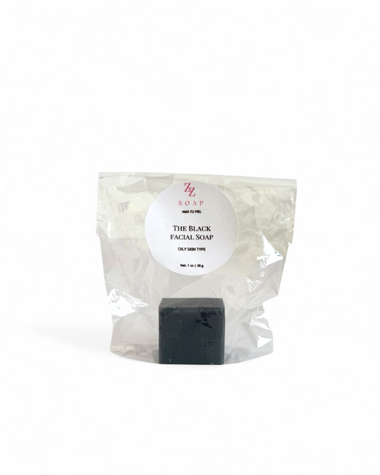 The Black Facial Soap  (carbon activado)